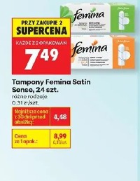Tampony Femina Satin Sense