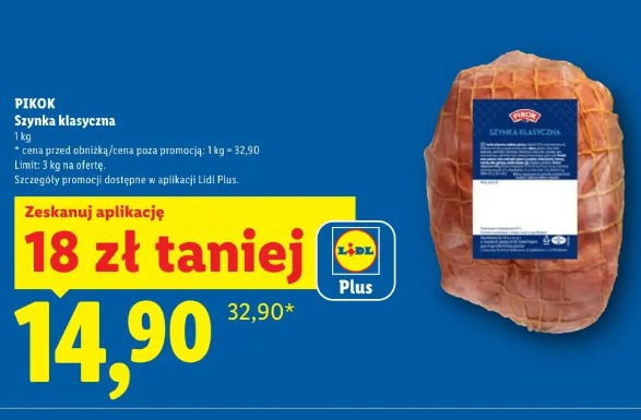 Pikok Szynka klasyczna