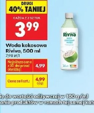 Woda kokosowa Riviva, 500 ml