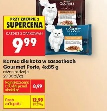 Karma dla kota w saszetkach Gourmet Perle, 4x85 g