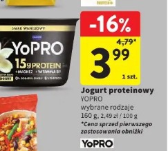 Jogurt proteinowy Yopro