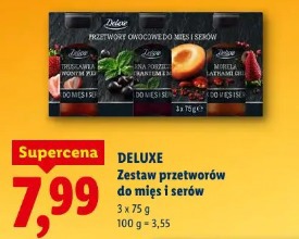 Deluxe Zestaw przetworów do mięs i serów