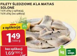 Filety śledziowe a'la matias solone