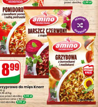 Zupa Nudle Amino