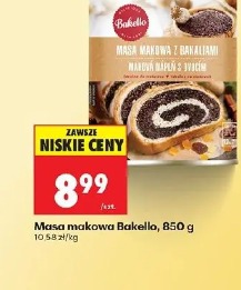Masa makowa Bakello