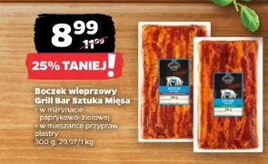 Boczek wieprzowy Grill Bar Sztuka Mięsa