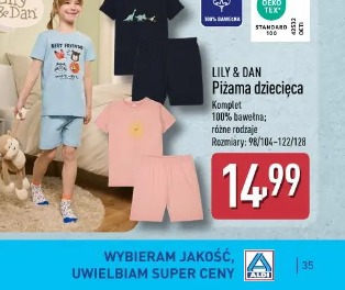 Piżama dziecięca LILY & DAN
