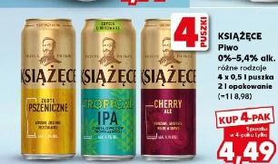 Książęce piwo cherry ale