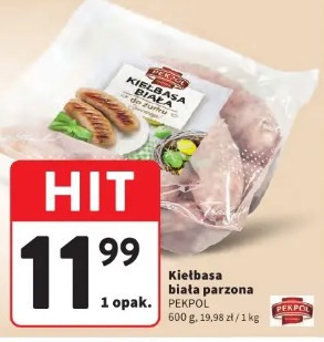 Kiełbasa biała parzona Pekpol
