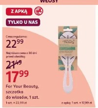For Your Beauty, szczotka do włosów