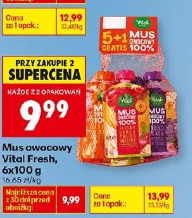 Mus owocowy Vital Fresh