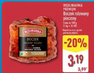 Wedliniarnia Premium Boczek rolowany pieczony