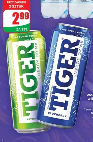 Napój energetyzujący Tiger Zero