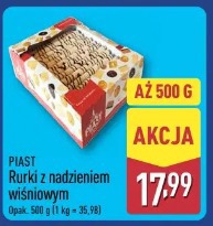 Piast Rurki z nadzieniem wiśniowym