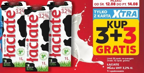 Łaciate Mleko UHT 3,2% tł.