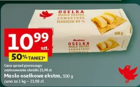 Masło osełkowe ekstra Auchan