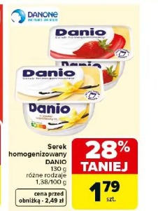 Serek homogenizowany DANIO