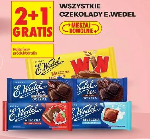 Wszystkie czekolady E.Wedel