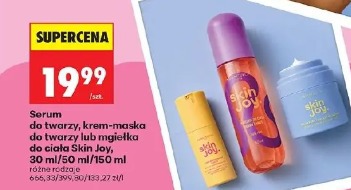 Serum do twarzy, krem-maska do twarzy lub mgiełka do ciała Skin Joy