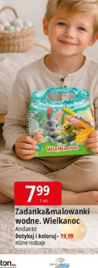 Zadanka&malowanki wodne. Wielkanoc Andante