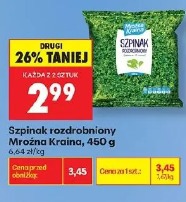 Szpinak rozdrobniony Mroźna Kraina