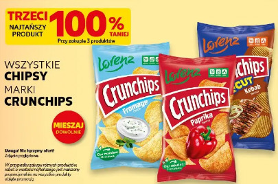 Wszystkie chipsy marki Crunchips