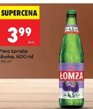Łomża piwo Łomża śliwka