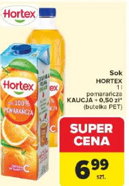 Sok HORTEX pomarańcza