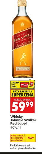 Whisky Johnnie Walker Red Label