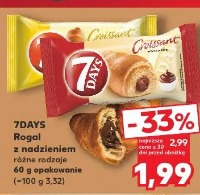 7Days Rogal z nadzieniem różne rodzaje