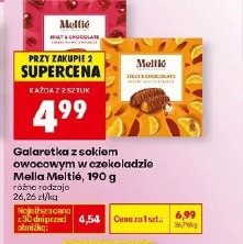 Galaretka z sokiem owocowym w czekoladzie Mella Meltie