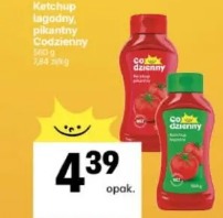 Ketchup łagodny, pikantny Codzienny