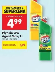 Płyn do WC Agent Max