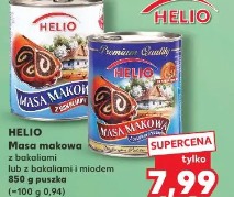 Helio Masa makowa z bakaliami i miodem