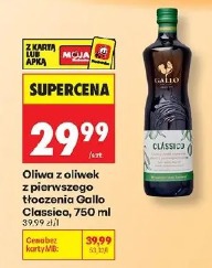 Oliwa z oliwek z pierwszego tłoczenia Gallo Classico