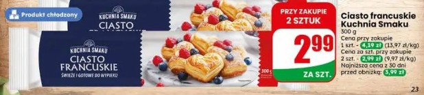 Ciasto francuskie Kuchnia Smaku