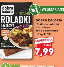 Dobra Kaloria Roślinne roladki a'la wołowe