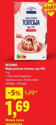 Belbake Mąka pszenna tortowa, typ 450