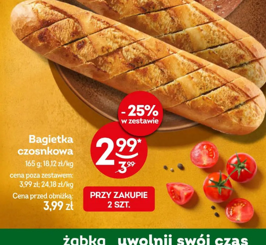 Bagietka czosnkowa