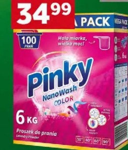 Proszek do prania Pinky Nanowash