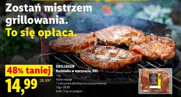 Grill&Fun Karkówka w marynacie, XXL
