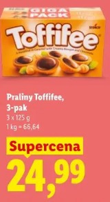 Praliny Toffifee, 3-pak