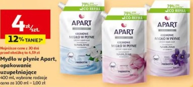 Mydło w płynie Apart, opakowanie uzupełniające