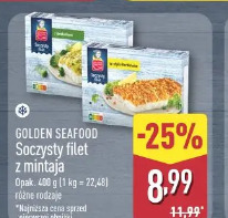 Golden Seafood Soczysty filet z mintaja