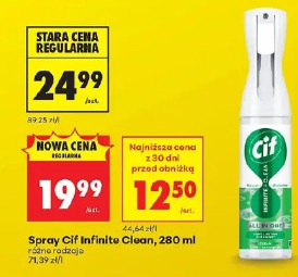 Spray Cif Infinite Clean