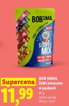 Bob Snail Żelki owocowe w paskach