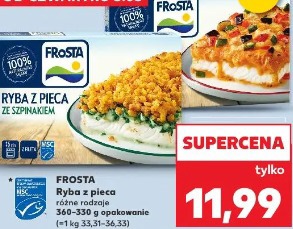 Frosta Ryba z pieca ze szpinakiem