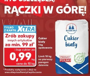 Diamant Cukier biały