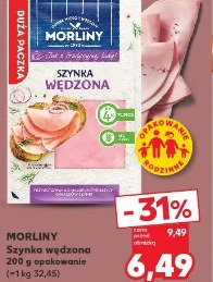 Morliny Szynka wędzona