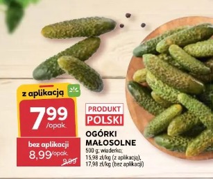 Ogórki małosolne